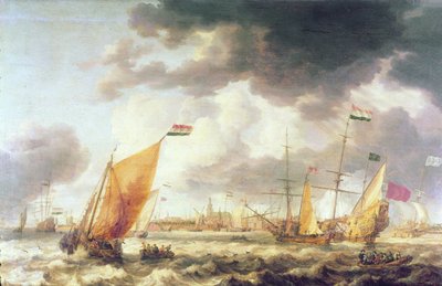 Turbulent Sea by Bonaventura Peeters