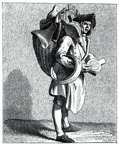 Bellows or buckets to mend! by Bouchardon