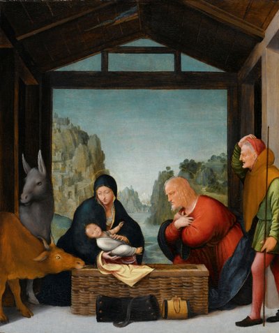 The Adoration of the Shepherds, 1500-35 by Bramantino