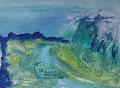 Blue River Landscape I by Brenda Brin Booker