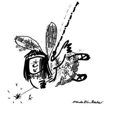 Christmas Fairy 9 by Brenda Brin Booker