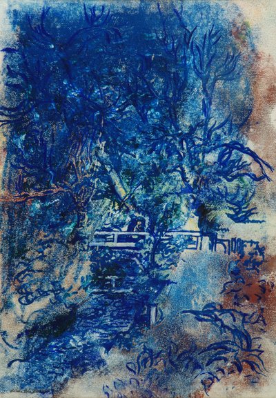 Figures on a Bridge by Brenda Brin Booker