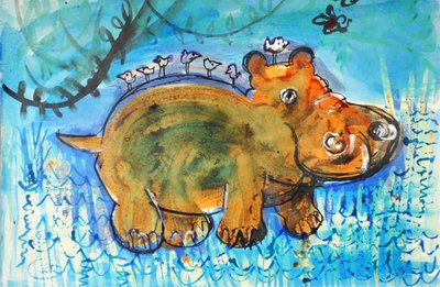 Hippopotamus by Brenda Brin Booker