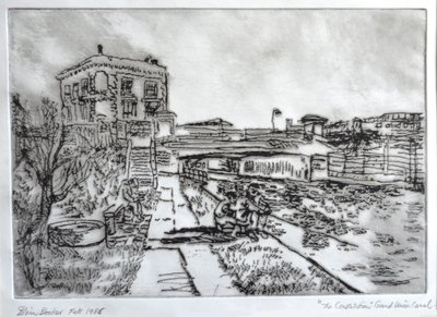 Pub by the Towpath, Camden by Brenda Brin Booker