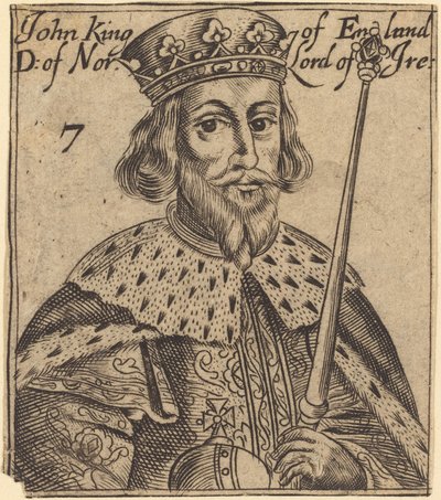 John, King of England by British 17th Century