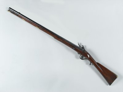 Ferguson flintlock breech-loading rifle, circa 1780 by British School