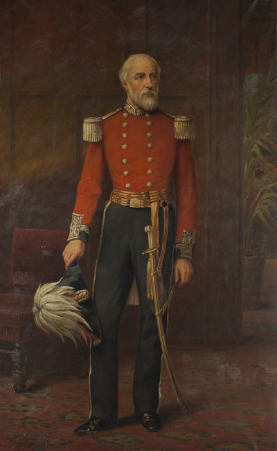 Full Length Portrait of William King-Noel by British School