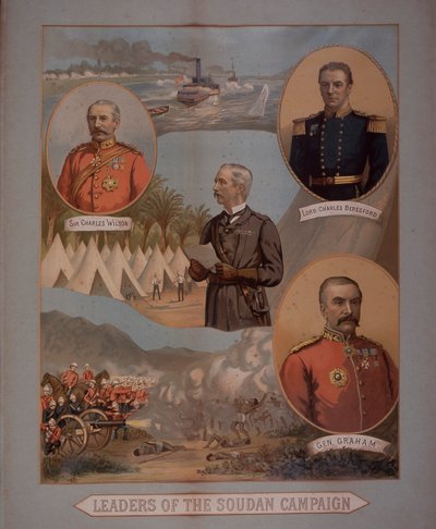 Leaders of Soudan Campaign 1884-5 by British School