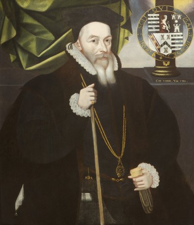 Lord Burleigh, Lord High Treasurer by British School