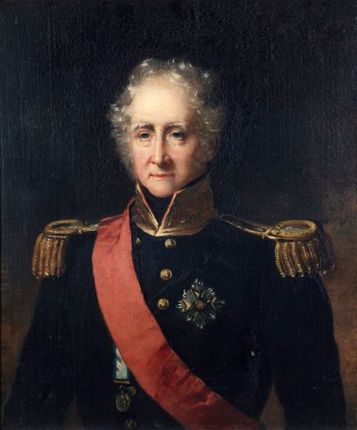 Portrait of an admiral by British School