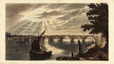 Vauxhall Bridge on the River Thames by British School