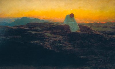 The Temptation in the Wilderness by Briton Riviere