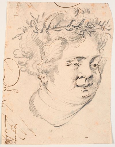 Head of Bacchus by Broder Ovens