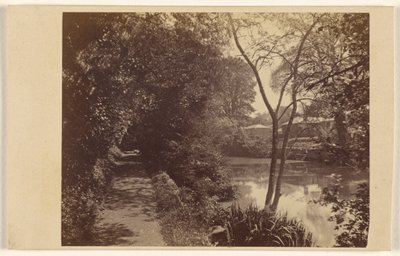Pond, Church by Brown and Wheeler