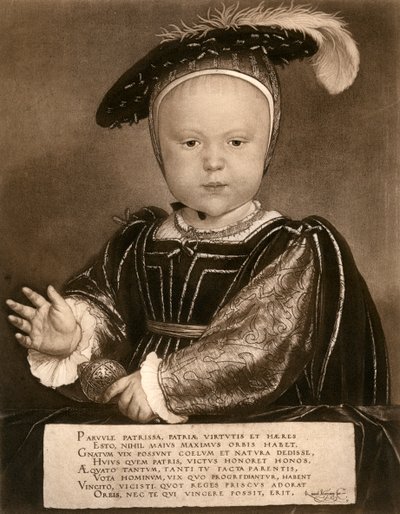 Prince Edward, Later King Edward VI by Bruckmann