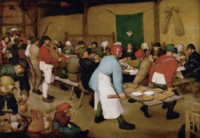 The Peasant Wedding by Bruegel