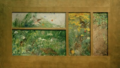 Four Bird Studies by Bruno Andreas Liljefors