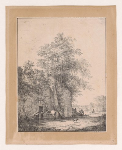 Landscape with Inn (Landscapes) by Bruno van Straaten (I)
