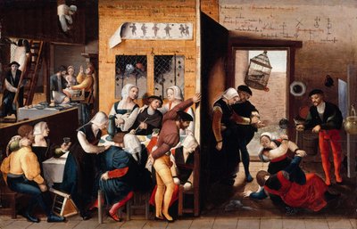 Brothel Scene by Brunswick Monogrammist