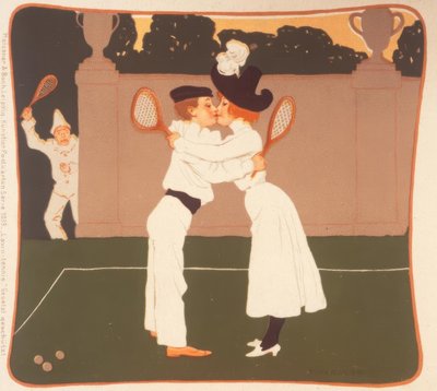 First Love on the Tennis Court by Brynolf Wennerberg
