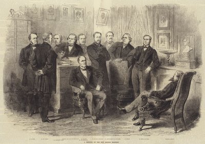 A Meeting of the New French Ministry by Burn Smeeton