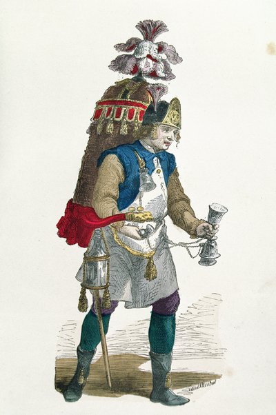 Coconut Seller in 1774 by Burn Smeeton