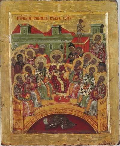 First Council of Nicaea by Byzantine