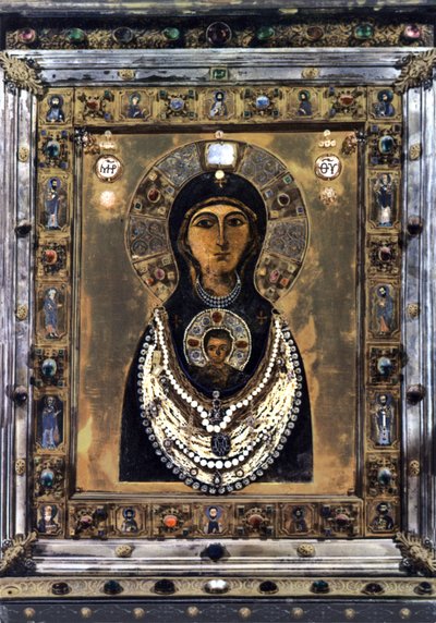 The Madonna Nicopela by Byzantine