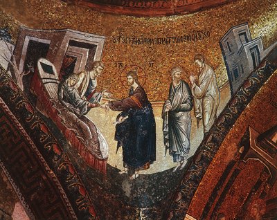 The Death of the Virgin by Byzantine Byzantine