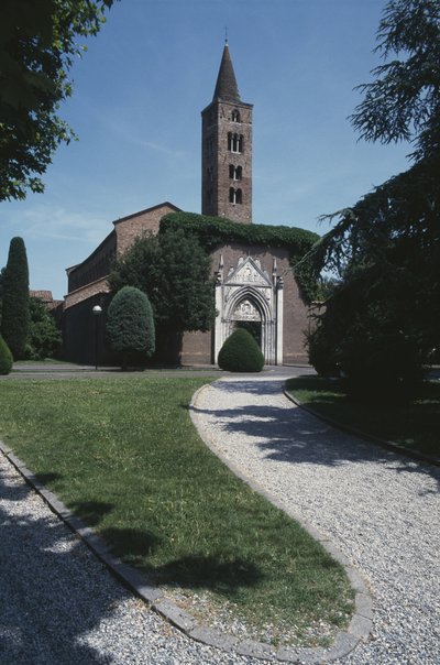 Facade of the church by Byzantine School
