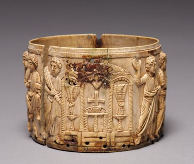 Ivory Pyx by Byzantine School