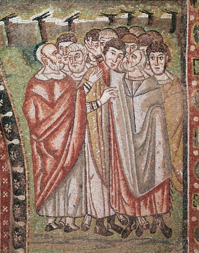 Life of Moses (detail) by Byzantine School