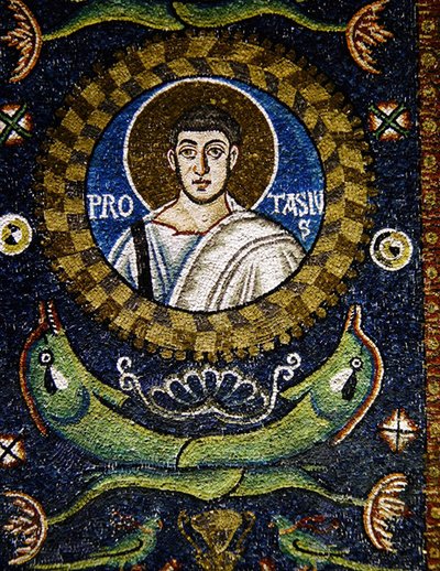 St. Protasio by Byzantine School
