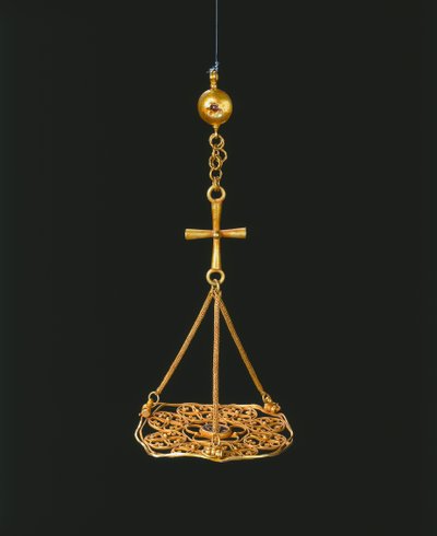 Votive Polycandelon by Byzantine School