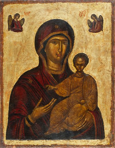 The Virgin Hodegetria by Byzantine icon.