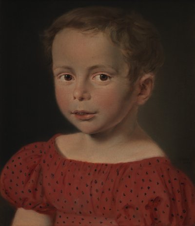 Child Portrait by C.A. Jensen