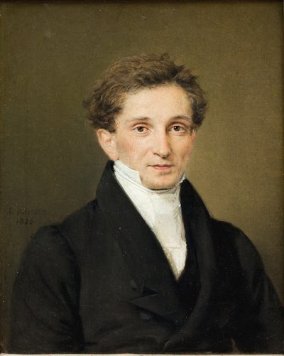 Portrait of Johannes Søbøtker Hohlenberg by C.A. Jensen