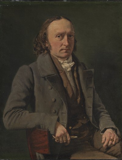 Self-Portrait by C.A. Jensen