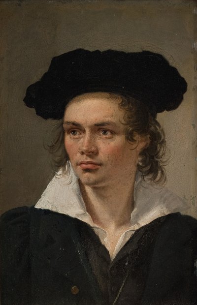 The Sculptor Hermann Ernst Freund by C.A. Jensen