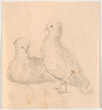 Two Doves by C.A. Lorentzen