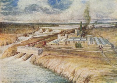 Paper Mills, Newfoundland by C.G Lowther