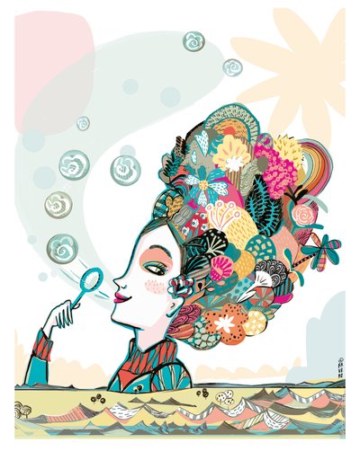Blowing Bubbles by COSTANZA FAVERO