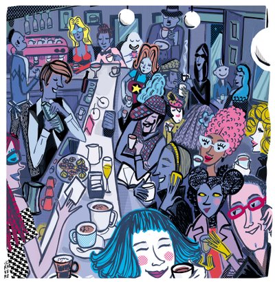 Blue Bar by COSTANZA FAVERO