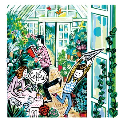 Coffee in the Greenhome by COSTANZA FAVERO