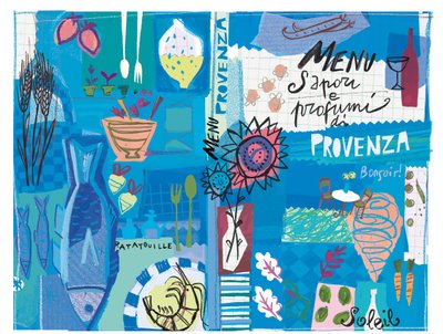 Menu Provenza by COSTANZA FAVERO
