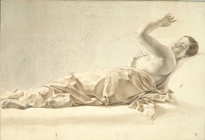 The Dream of Alcyone by Christoffer Wilhelm Eckersberg