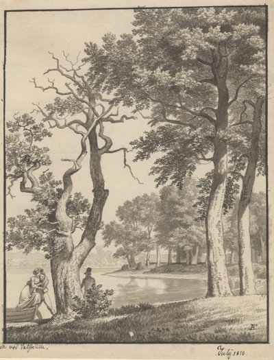 The Island at Valsøelille, July 1810 by Christoffer Wilhelm Eckersberg