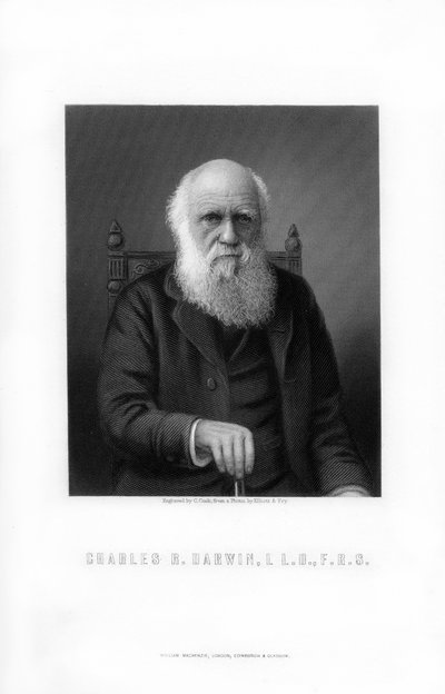 Charles Darwin, British Naturalist by C. Cook