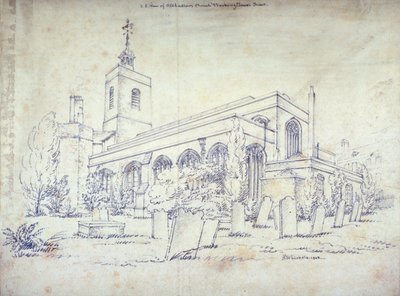 All Hallows-by-the-Tower Church, London by C John M Whichelo