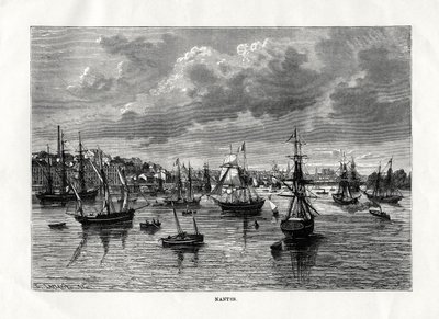 Nantes, France, 1879 by C. Laplante